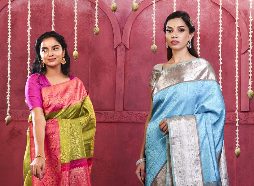 Kanchipuram Silk Sarees For Brides From Diadem