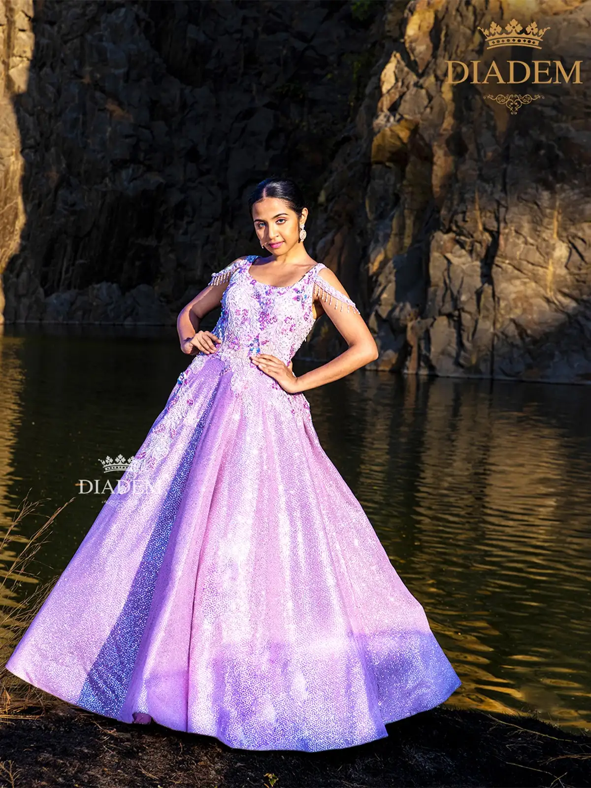 Sweetheart Long Ball Gown Purple Tulle Prom Dresses, Lovely Prom Dress –  ClaireBridal