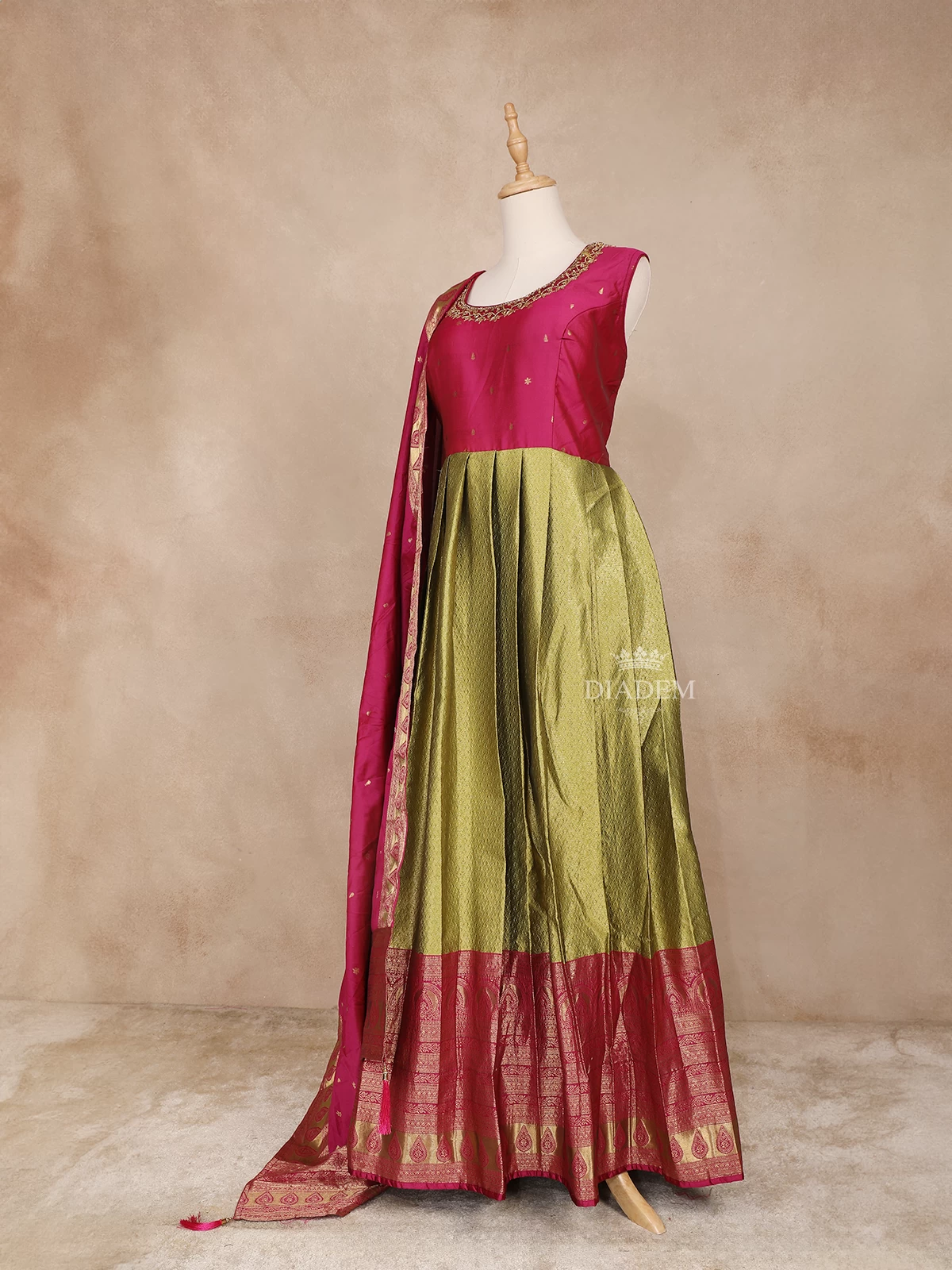 Slate Colour Designer Party Gowns Online India - Shahi Fits
